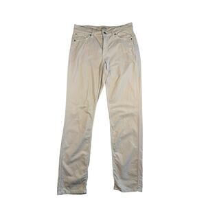 CJ Jeans Women’s Cream Straight-Leg Pants - 10 Minimalist Neutral CozyPant